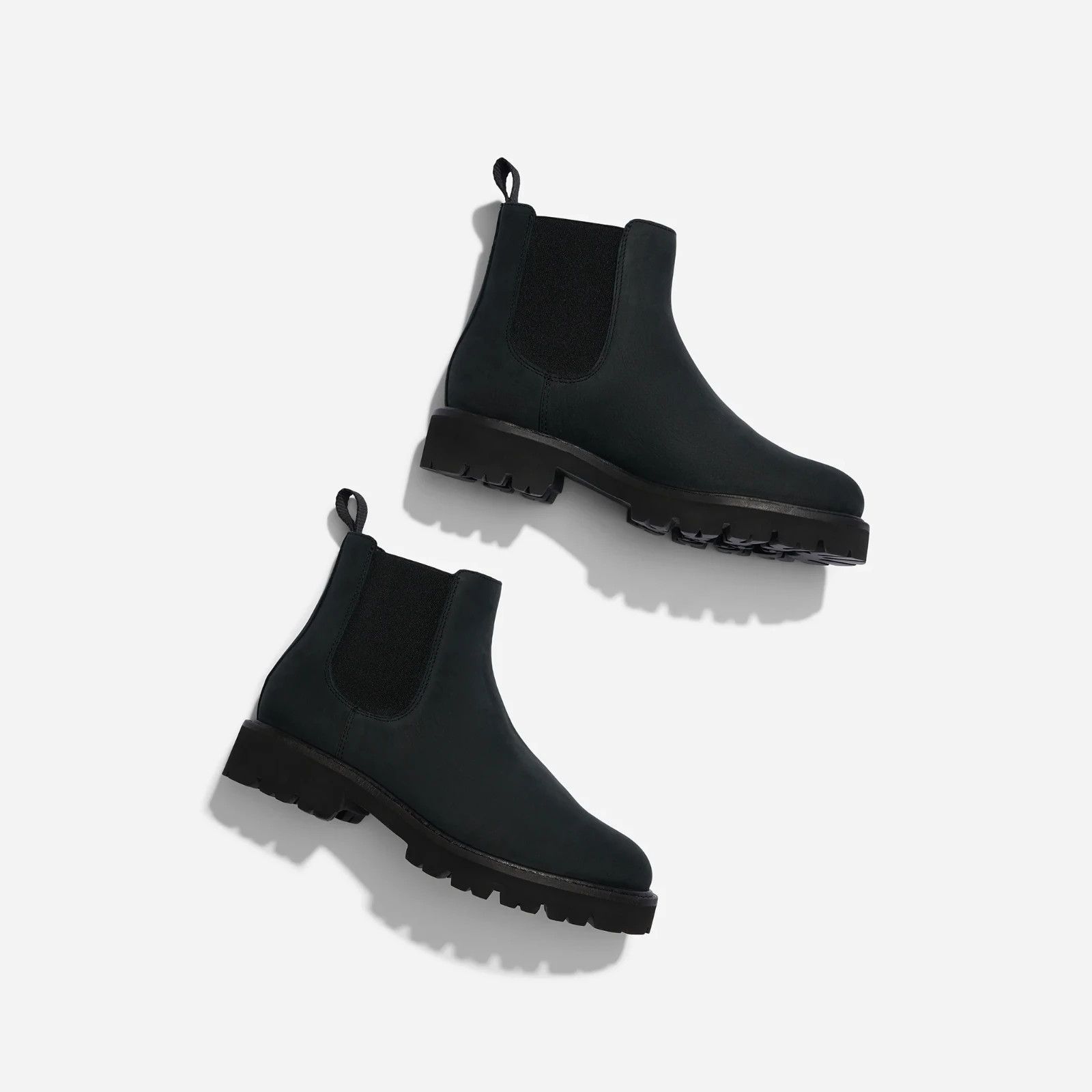 Nisolo Go-To Lug Chelsea Boot Women's Size 6 Black Leather Nib $228 — image 2 of 7